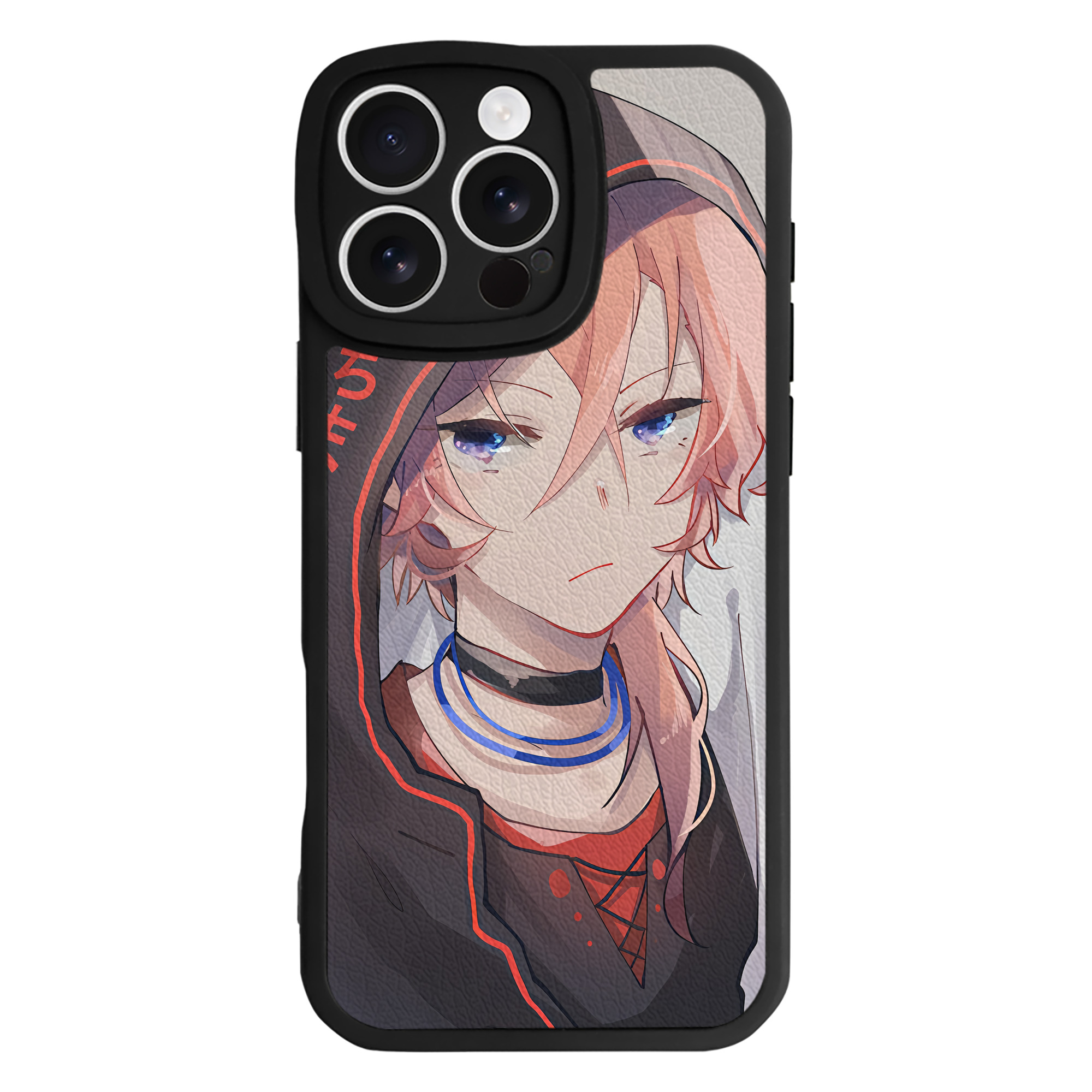 （画像用） 文豪ストレイドッグス Bungo Stray Dogs 【iPhone 16シリーズ対応】シリコンスマホケース（レザー調） 材質：シリコン
